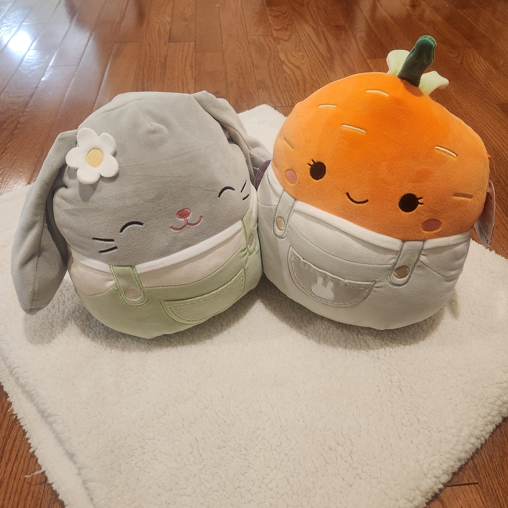 Squishmallows Caroleena and Blake Plush Set